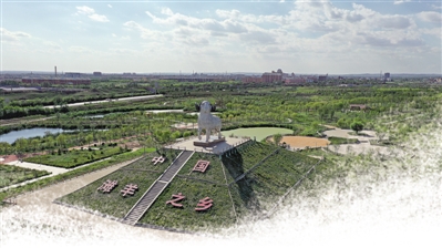 <p>　　　　中國灘羊之鄉(xiāng)——鹽池。</p>