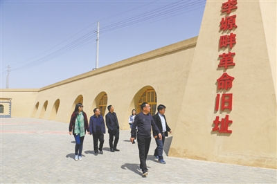 <p>　　李塬畔革命舊址。</p>