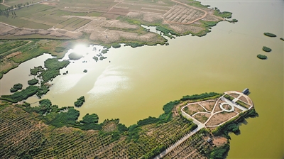 <p>　　　　天湖。（本版文圖均由中寧縣文化旅游廣電局提供）</p>