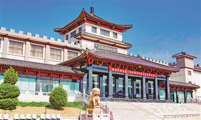 <p>　　　　固原博物館。</p>
