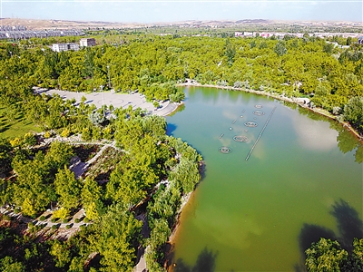 <p>　　　　棗博園　　　?。ū景嫖膱D均靈武市文化旅游廣電局提供）</p>