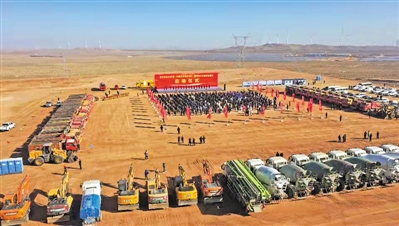 <p>　　開工現(xiàn)場。</p><p>　?。ū景鎴D片均由吳忠市委宣傳部提供）</p>
