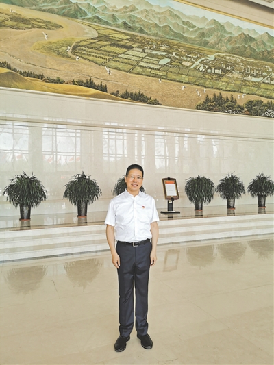 <p>　　自治區(qū)人大代表王輝。（圖片由受訪者提供）</p>